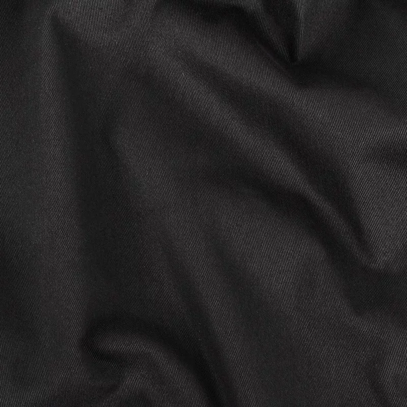 black-stretch-cotton-twill Black Stretch Cotton Twill