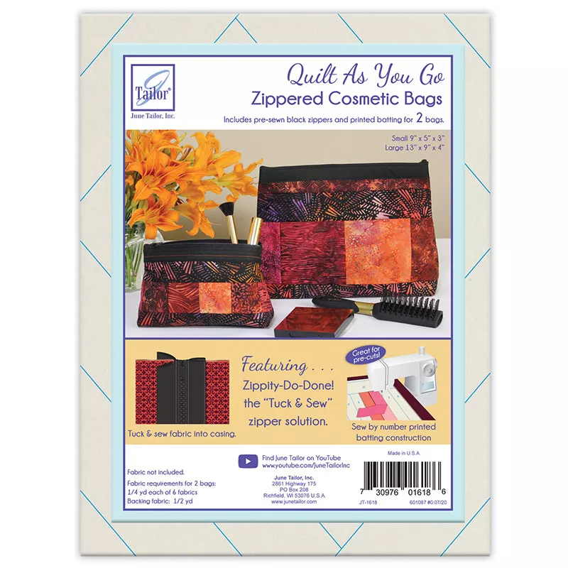 Black Zippity Do Cosmetic Bag