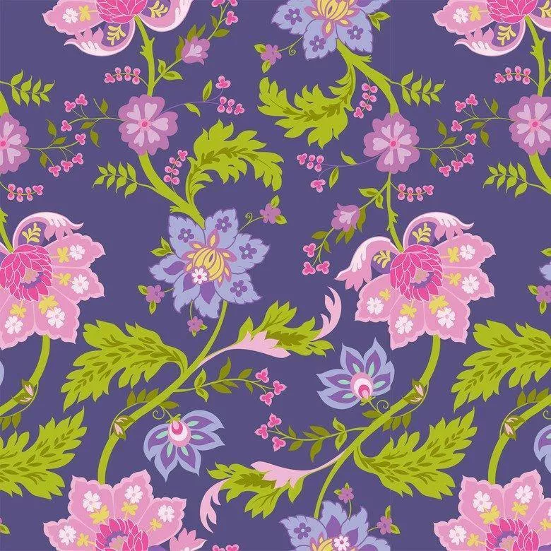 Blend Fabrics – Ana Davis “Spring Primrose” | End of Bolt (29”)