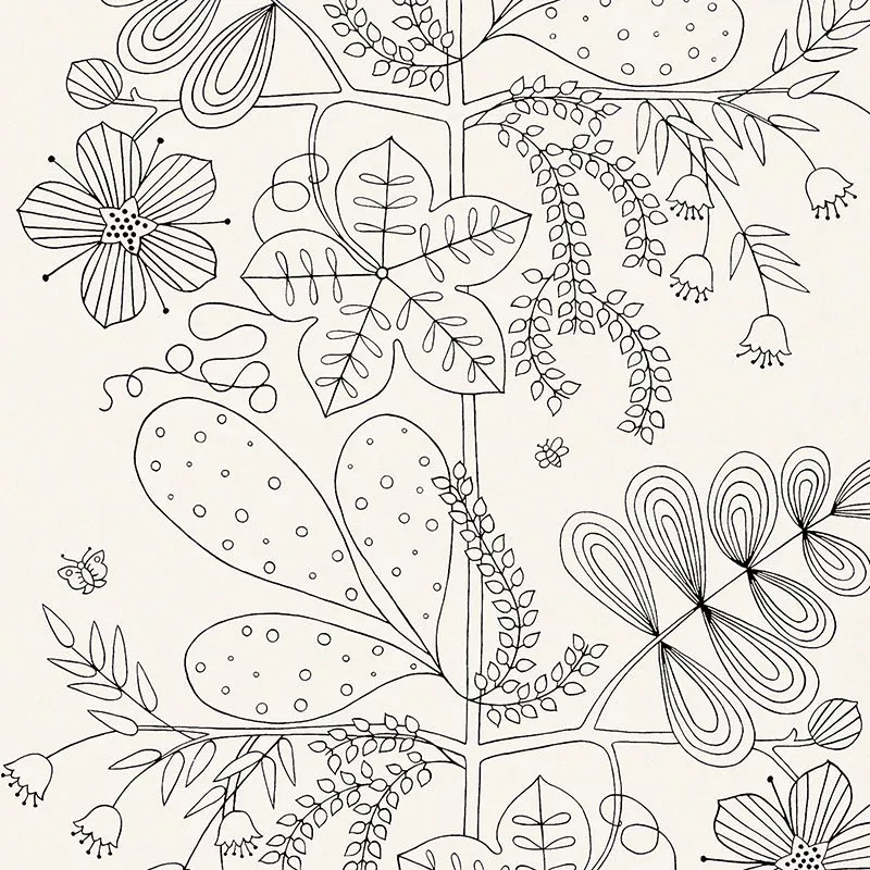 BLOMMEN NOIR / BLANC