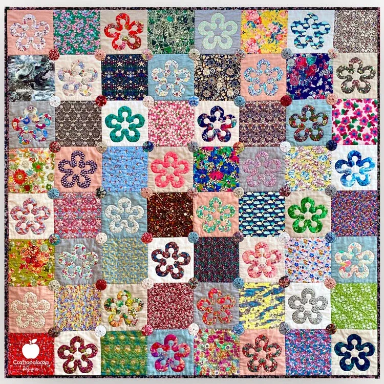 bloomin-awesome-quilt-pattern-templates Bloomin Awesome Quilt Pattern & Templates