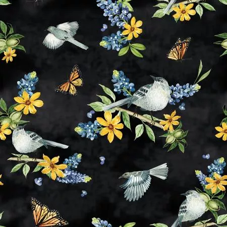 Bluebonnet Breeze Main Black