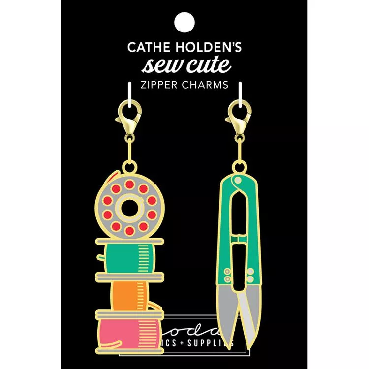 Bobbin Zipper Pulls 2ct CH109 Moda #1