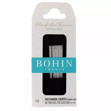 Bohin Between Big Eye Needles Size 10
