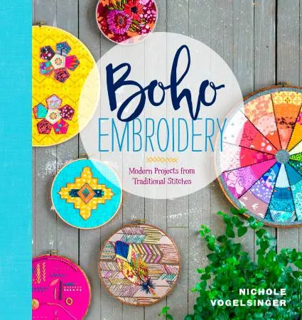 boho-embroidery-softcover Boho Embroidery - Softcover