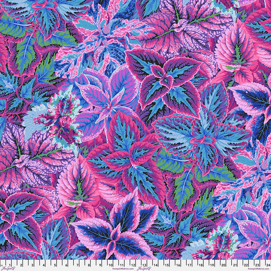Bold Leaves - Blue || August 2025