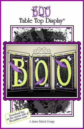 boo-table-top-display-machine-embroidery-cd-pattern BOO Table Top Display Machine Embroidery CD and Pattern