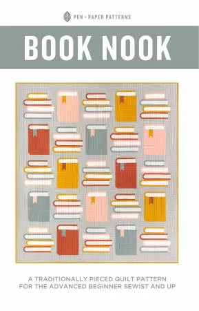 book-nook-quilt-pattern-pen-paper-patterns Book Nook Quilt Pattern | Pen + Paper Patterns