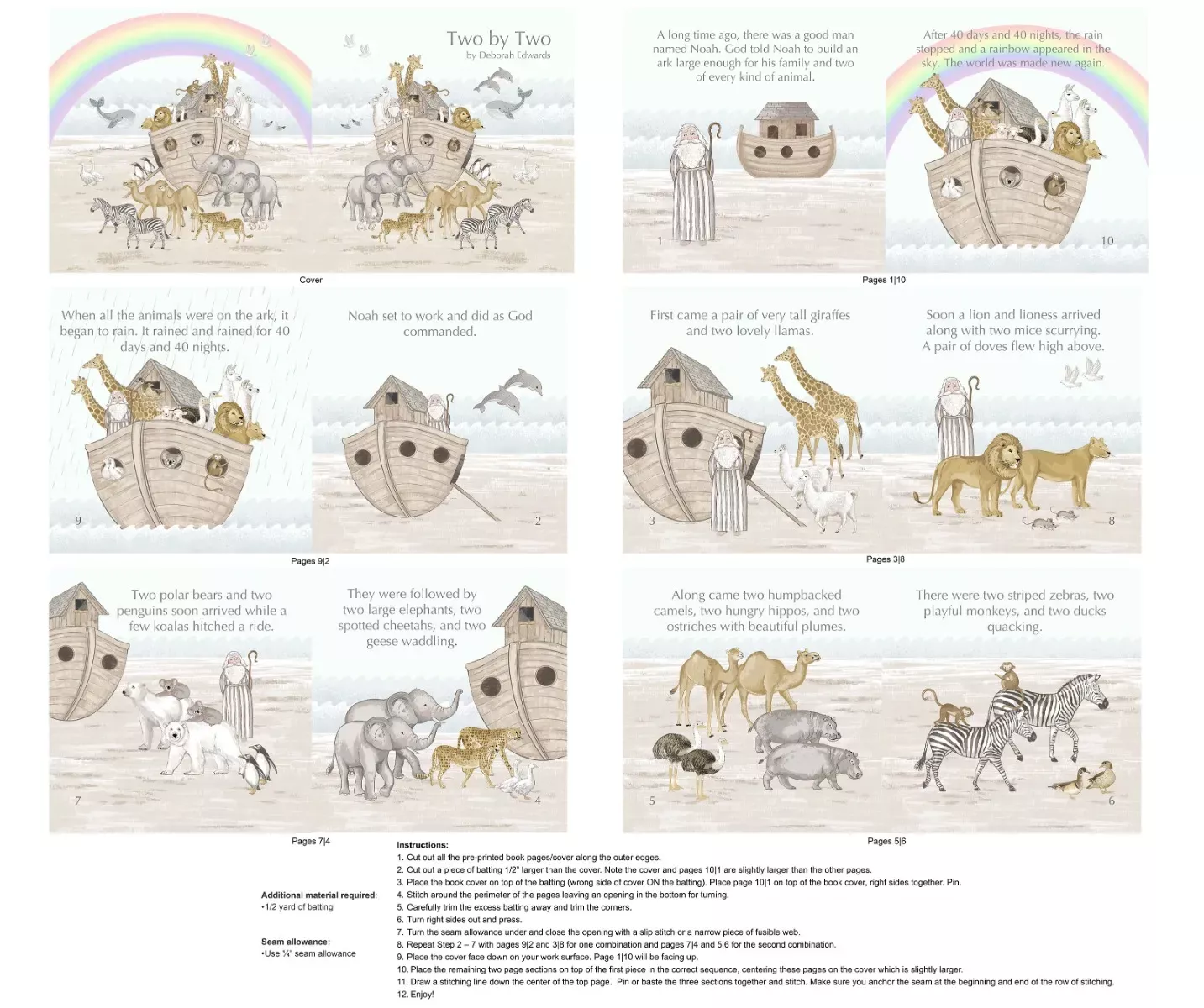 Book Project Panel | Deborah Edwards | Two by Two