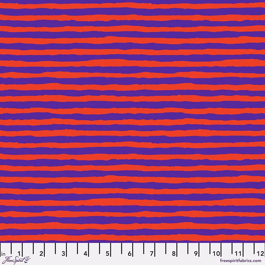 Brandon Mably - Comb Stripe - Purple || August 2022
