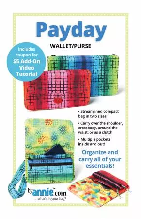 ByAnnie Payday Wallet/Purse Pattern