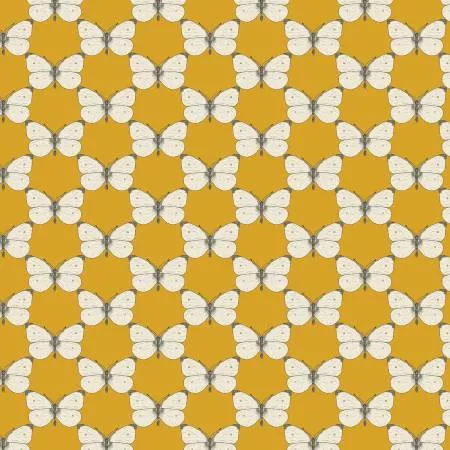 Cabbage Butterfly Medium Gold