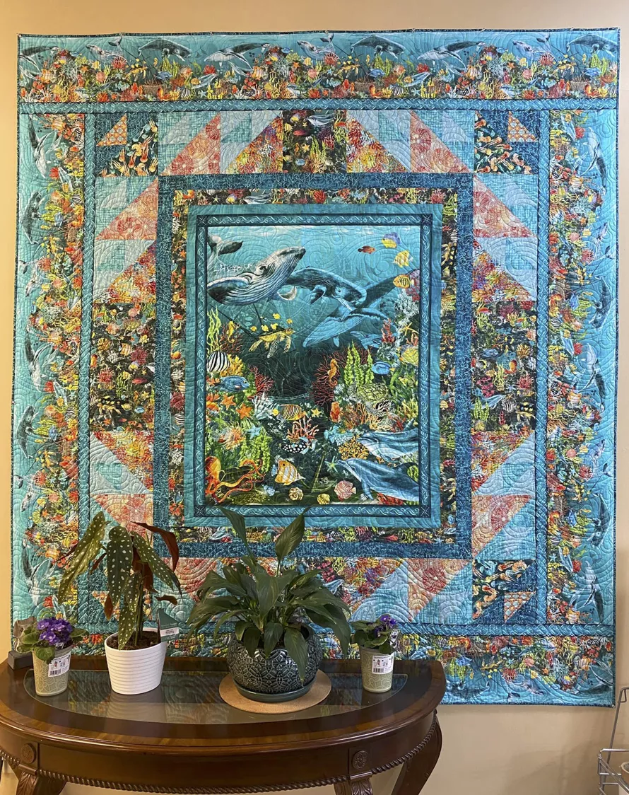 Calypso 2 Panel Quilt Pattern