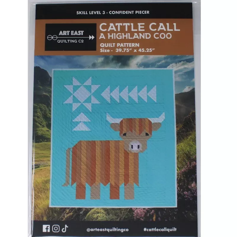 cattle-call-quilting-pattern-art-east-quilting-co Cattle Call - Quilting Pattern - Art East Quilting Co.