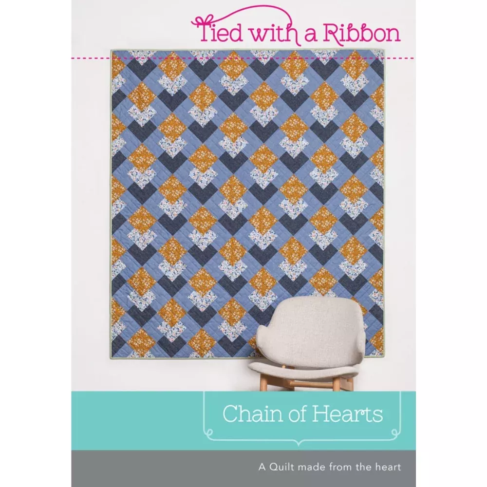 chain-hearts-quilt-pattern-tr050 Chain of Hearts Quilt Pattern TR050
