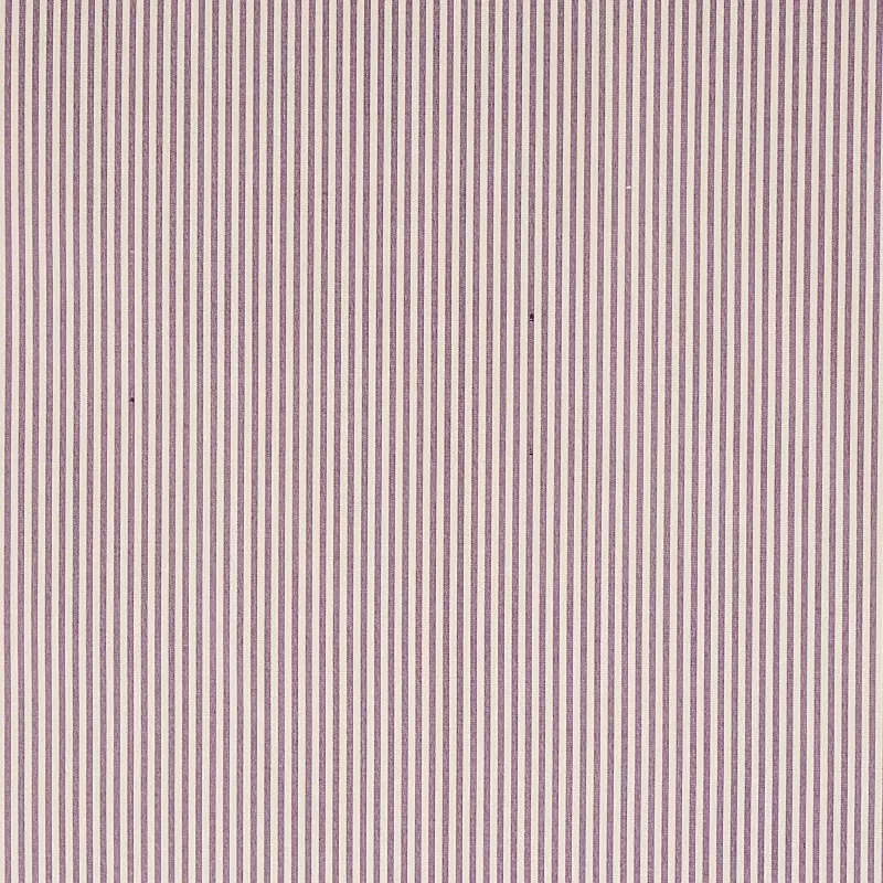 CHAREE SILK STRIPE AUBERGINE