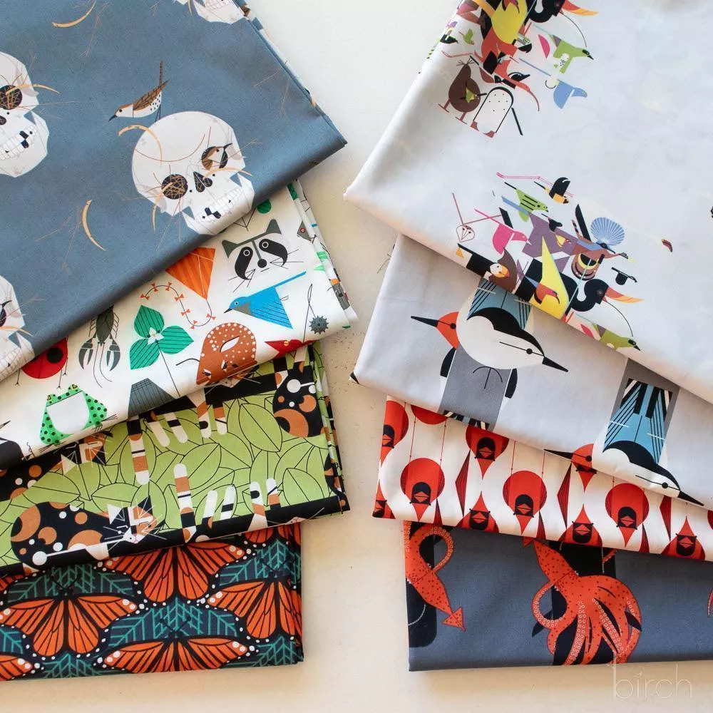 charley-harper-iconic-by-birch-fabrics-fat-quarter-bundle Charley Harper Iconic by Birch Fabrics Fat Quarter Bundle