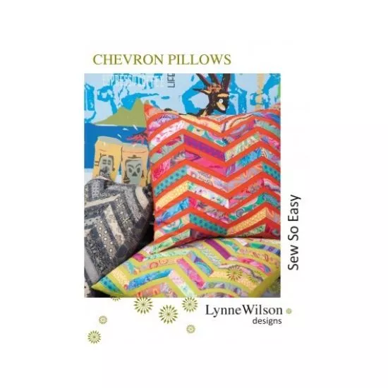 Chevron Pillows Pattern by Lynne Wilson