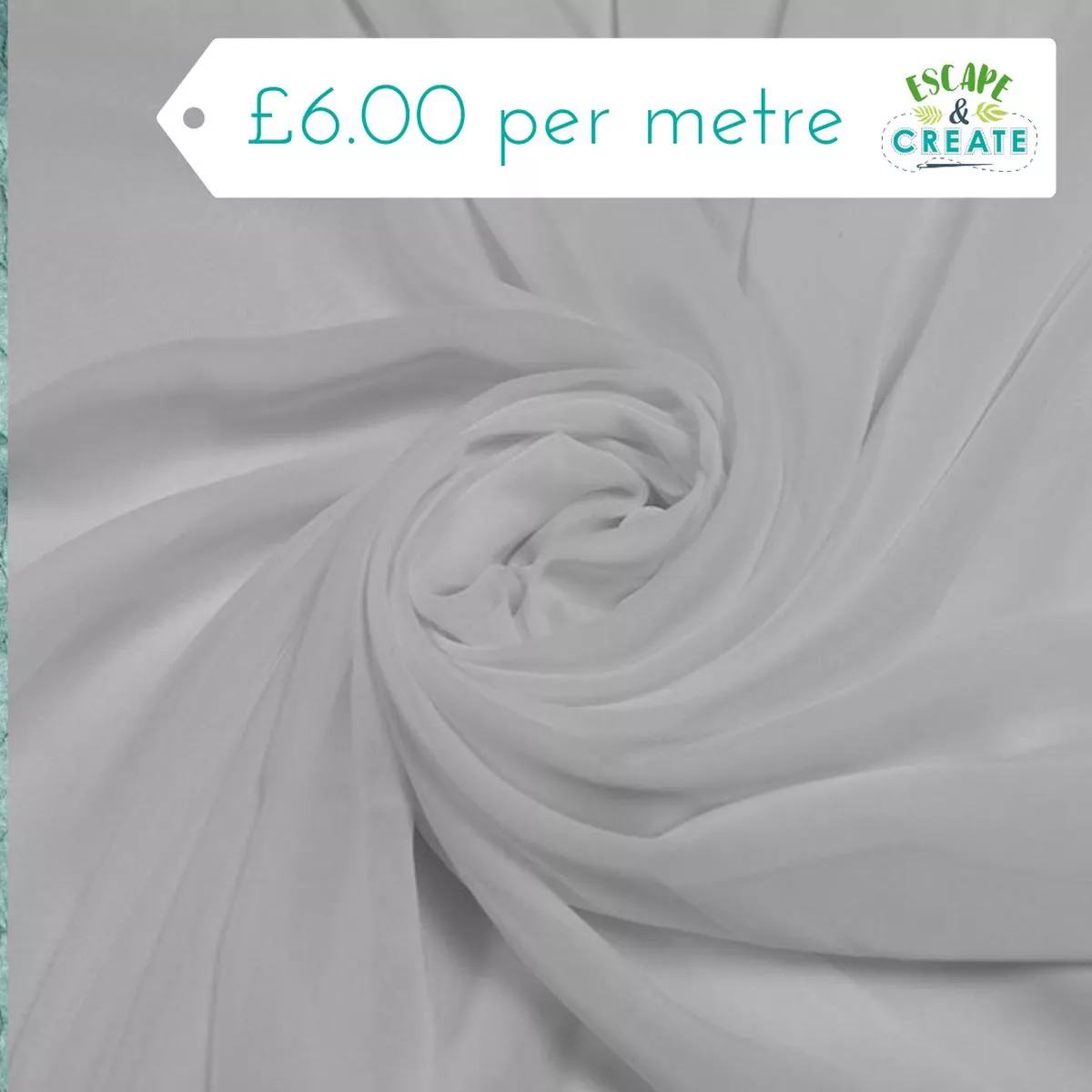 chiffon-plain-in-white Chiffon Plain in White