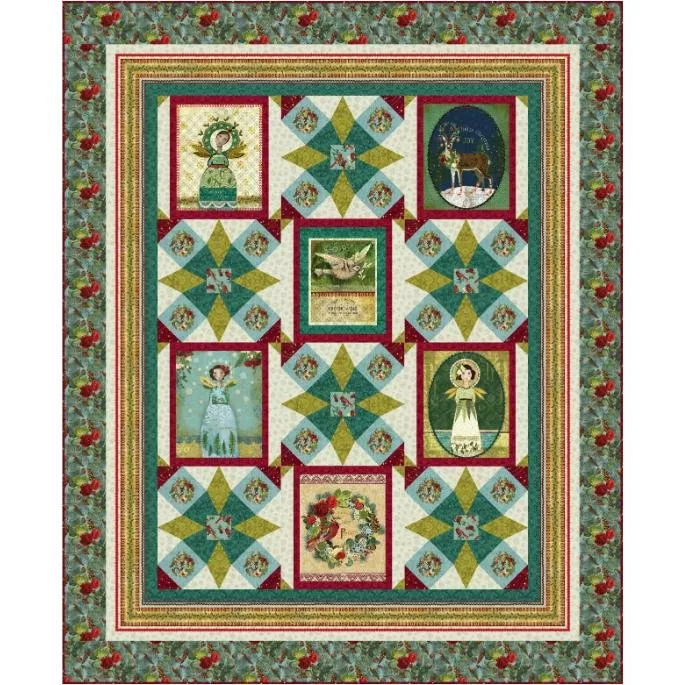 christmas-magic-quilt-kit-68-x-82 Christmas Magic Quilt Kit - 68" x 82"