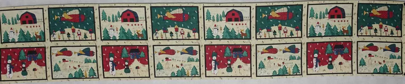 Christmas Postcards Panel