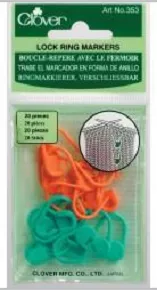 clover-20-locking-stitch-markers Clover 20 Locking Stitch Markers