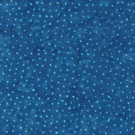 Cobalt Mini Dots Batik