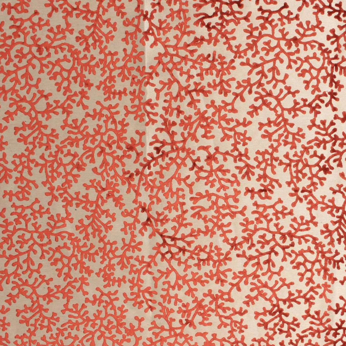 Coral Splendor Rust RM Coco Fabric
