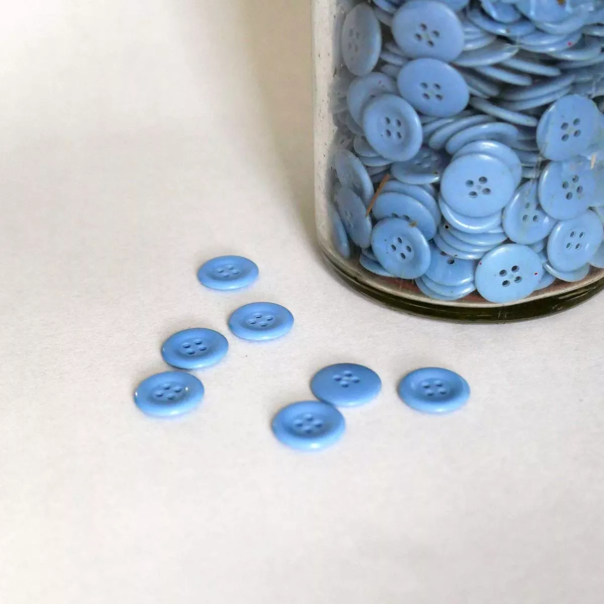 Cornflower Blue Buttons