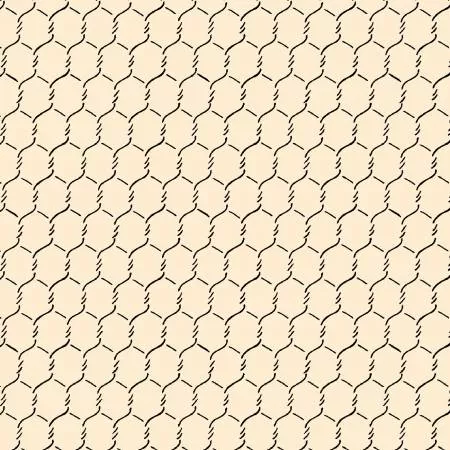 Cream Chicken Wire