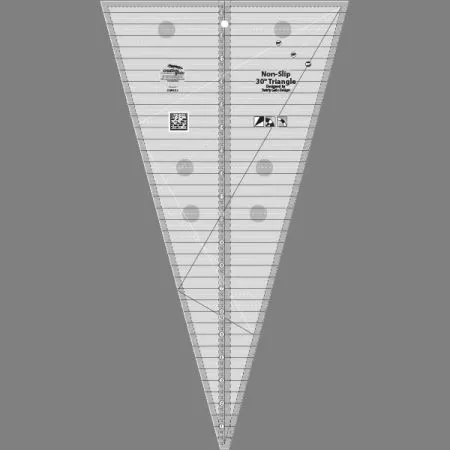 creative-grids-30-degree-triangle-ruler Creative Grids 30 Degree Triangle Ruler