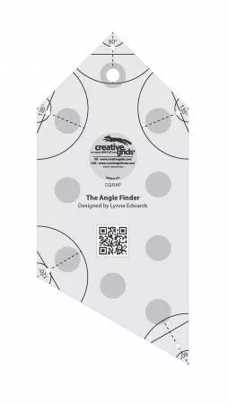 Creative Grids Angle Finder and Binding Tool 3.5"x6.5" CGRAF