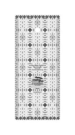 creative-grids-itty-bitty-eights-rectangle-ruler-3in-x-7in Creative Grids Itty-Bitty Eights Rectangle Ruler 3in x 7in