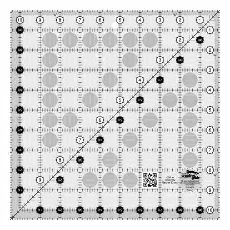 creative-grids-quilt-ruler-10-1-2in-x-10-1-2in Creative Grids Quilt Ruler 10-1/2in x 10-1/2in