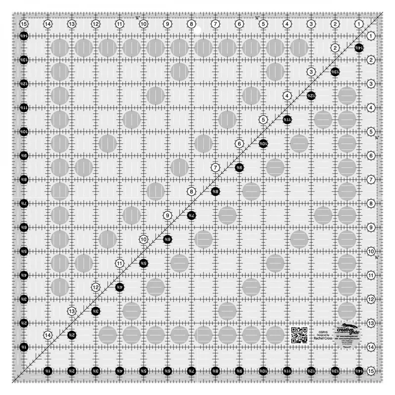 creative-grids-quilt-ruler-15-1-2in-squarecgr15 Creative Grids Quilt Ruler 15-1/2in SquareCGR15