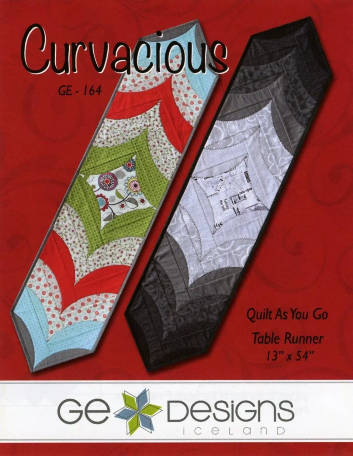 curvacious-quilt-as-you-go-table-runner Curvacious - Quilt As You Go Table Runner