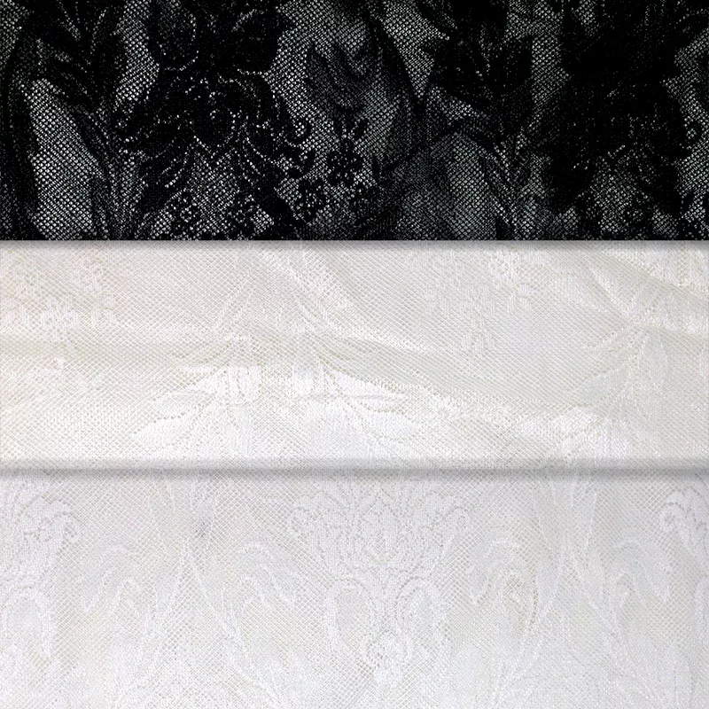 Damask Drapery Lace - 118" - 100% Polyester