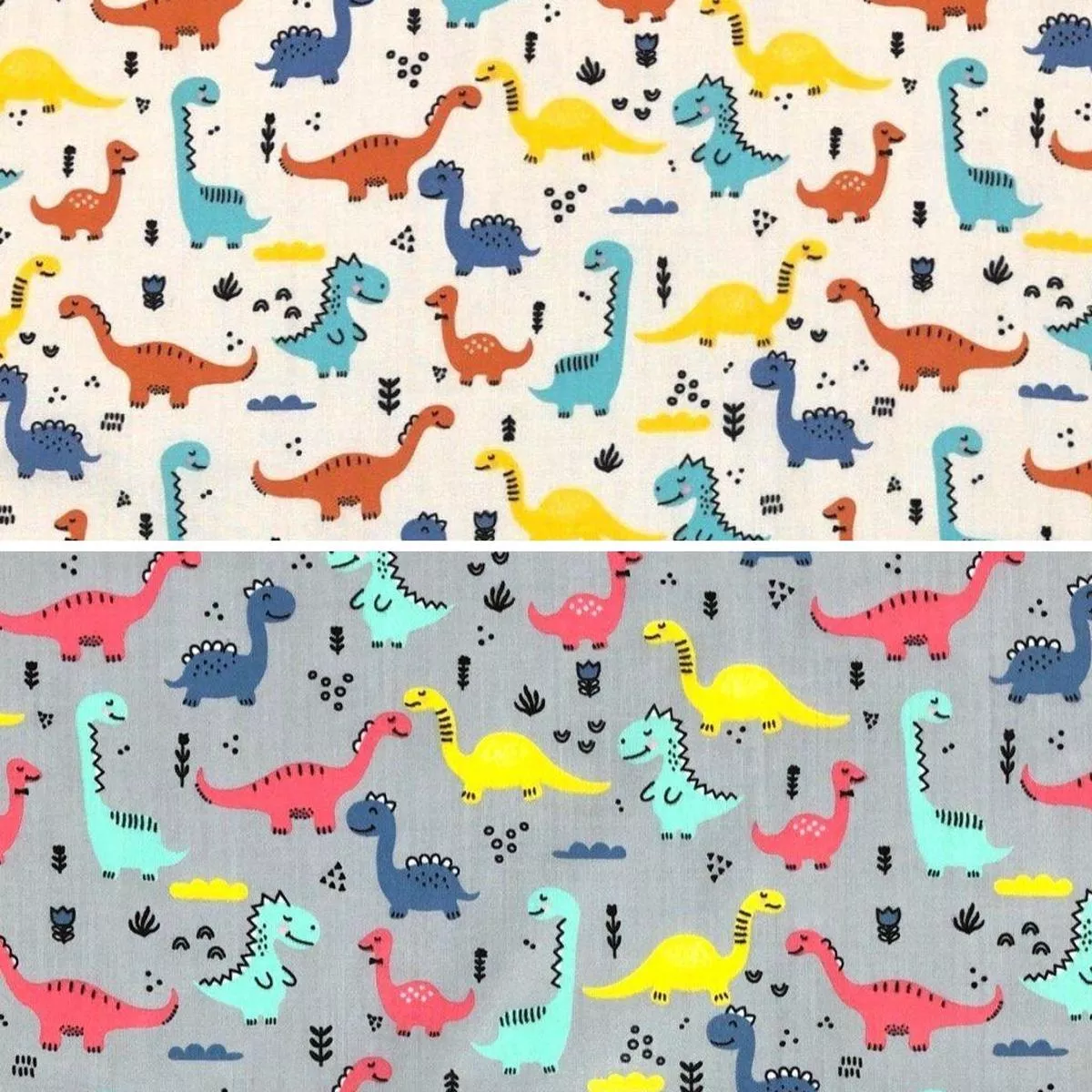 dinosaurs-polycotton-fabric Dinosaurs Polycotton Fabric