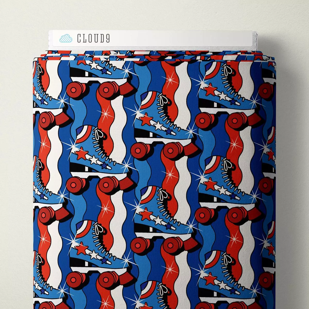 Disco Stars Rollerskates —Pop Stars By Cloud9 Fabrics — Cloud 9