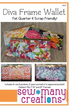 Diva Frame Wallet Pattern