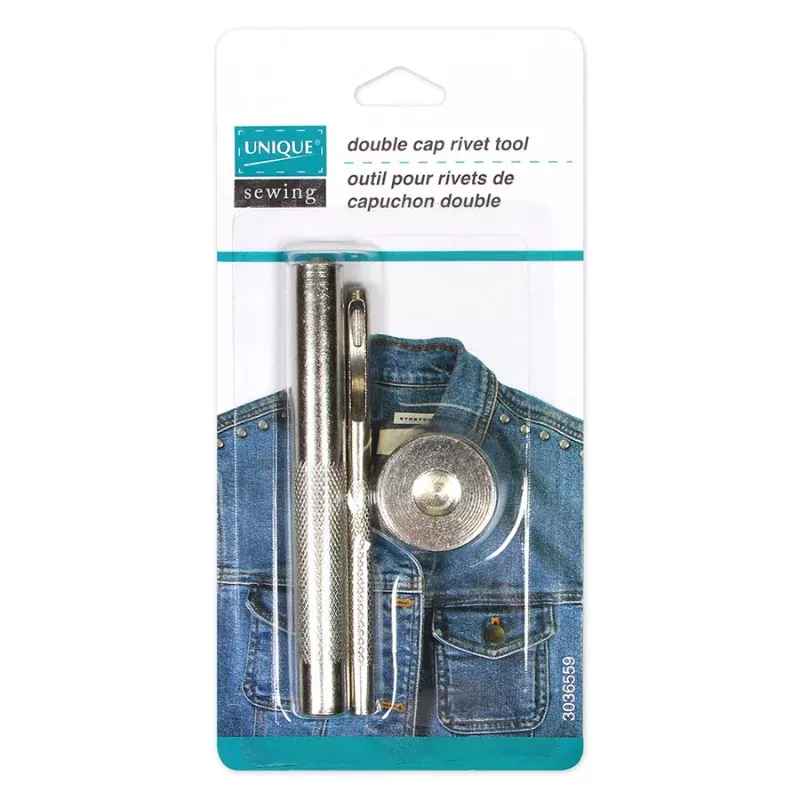 Double Cap Rivet Tool - Unique Brand