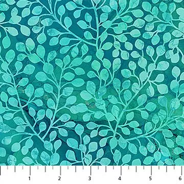Dragonfly Dance - Leaf Blender Teal