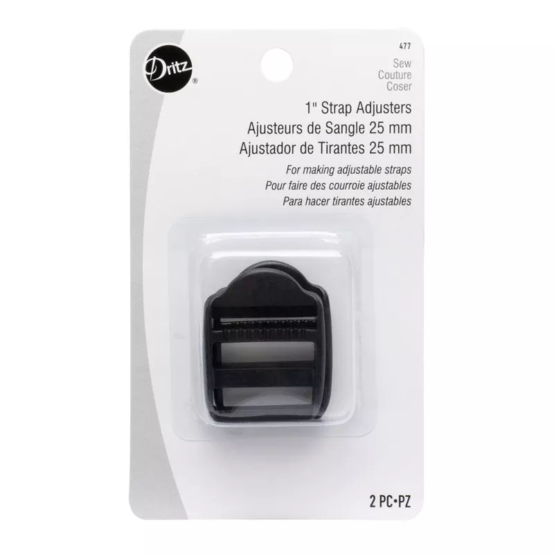 dritz-black-strap-adjusters-1-strap-2-ct Dritz Black Strap Adjusters for 1″ Strap – 2 ct