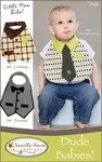 Dude Babies Bib Pattern