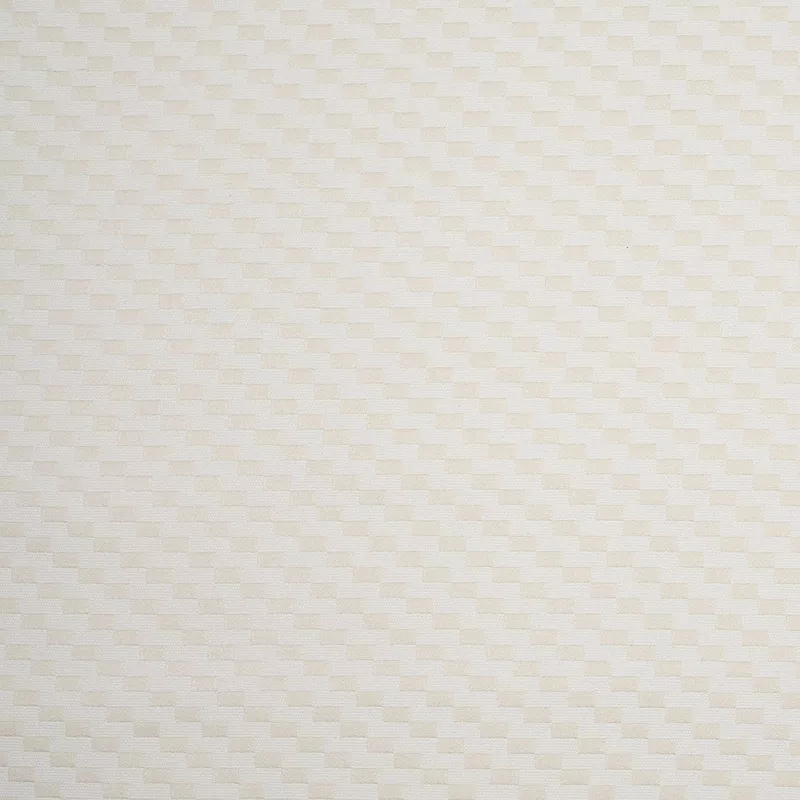 ecru-rectangle-checkerboard-woven-cotton Ecru Rectangle Checkerboard Woven Cotton