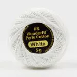 Eleganza Solid #8, 5g ball, 5/box, White