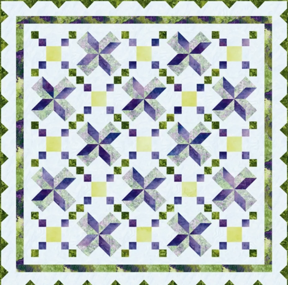 elisa-s-stargazer-quilt Elisa's Stargazer Quilt