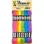Embroidery Floss Sampler 18ct BRIGHT