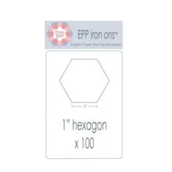 epp-iron-on-s-1-hexagon EPP Iron on's - 1" Hexagon