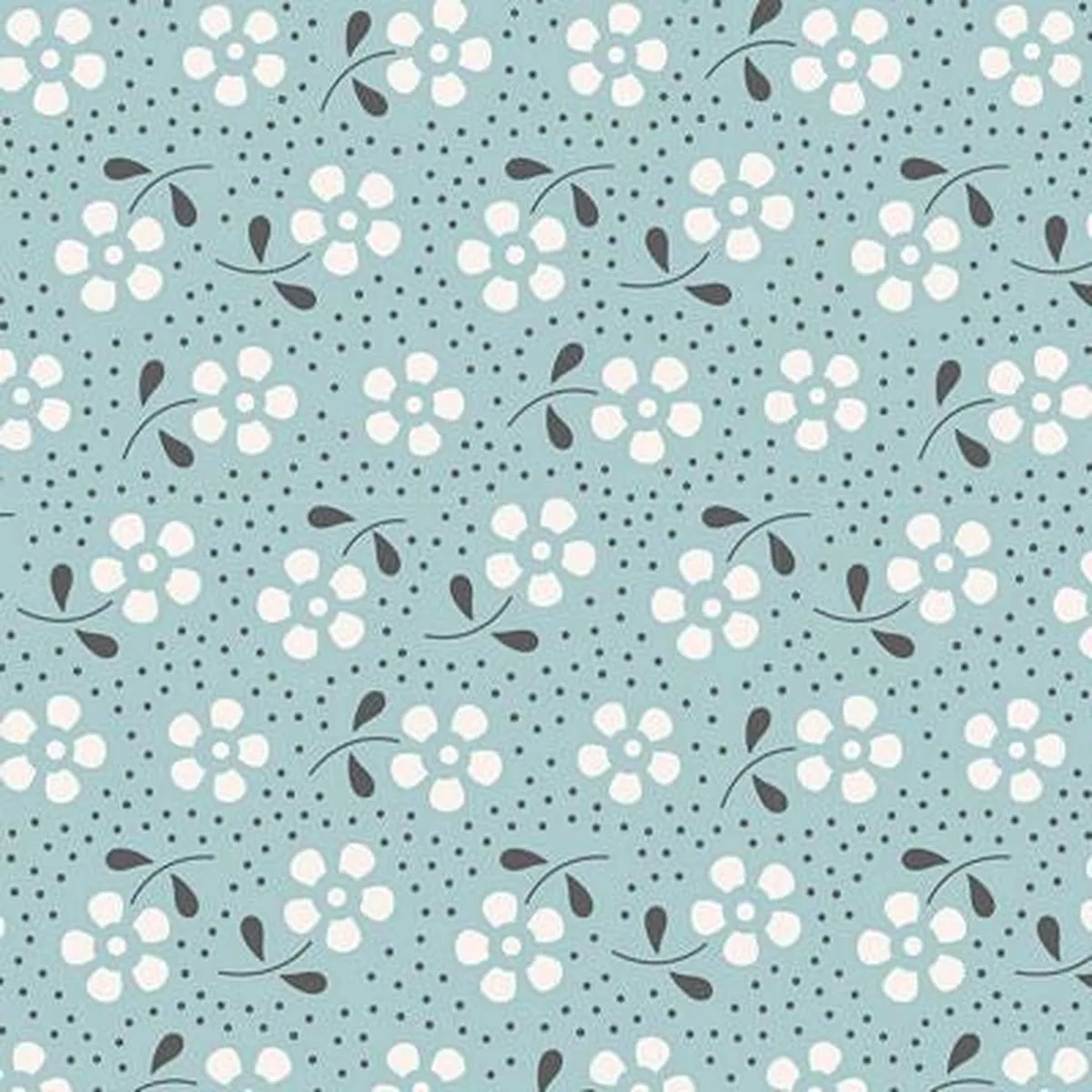 fabric-til130086-v11-tilda-meadow-basic-teal Fabric TIL130086-V11 Tilda-Meadow Basic Teal
